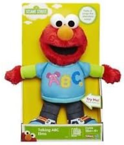 Durable Cuddly Elmo Toy - Talks & Sings Songs, Perfect for Little Learners