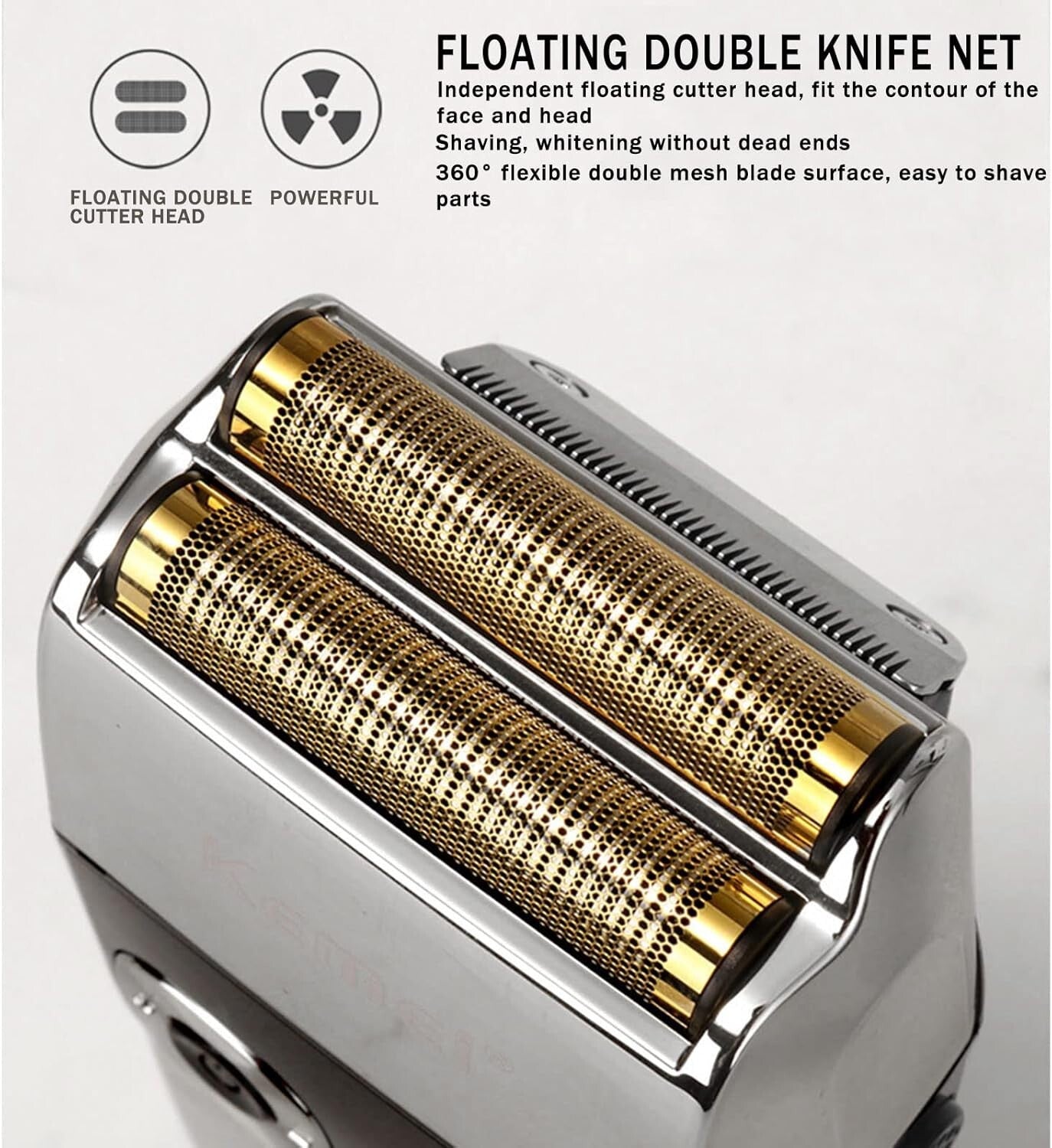 High-Quality Electric Razor for Men - USB Rechargeable, Easy to Clean & Travel