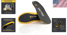 Load image into Gallery viewer, Gold Carbon Fiber Performance Insoles for Enhanced Athletic Experience - Unisex