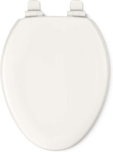 Load image into Gallery viewer, Stonewood Quiet-Close Elongated Toilet Seat - Durable Wood in Biscuit Finish