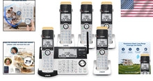 Load image into Gallery viewer, Long Range DECT 6.0 Cordless Phone with 5 Handsets &amp; Bluetooth - 2300 Ft Range