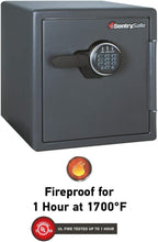 Load image into Gallery viewer, Home Security Fireproof Safe, Digital Keypad &amp; Organizational Shelf - 1.23 Cu Ft
