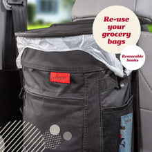 Load image into Gallery viewer, Stylish Car Trash Bin Set - Waterproof, 2.5-Gallon Capacity for Organized Travel