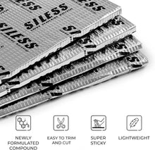 Load image into Gallery viewer, Lightweight 80 Mil Butyl Sound Dampening Mat - Automotive Noise Reduction
