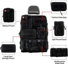 Load image into Gallery viewer, Durable Universal Front Seat Back Molle Storage Bag - Perfect for All Vehicles