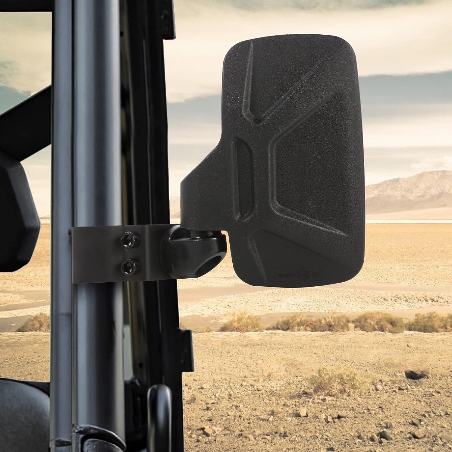 Adjustable UTV Side Mirrors & Rear View Mirror Set for 2015-2024 Polaris Rangers