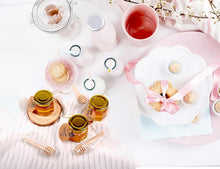 Load image into Gallery viewer, 60 Mini Glass Honey Jars with Dipper: Elegant Wedding &amp; Baby Shower Favors