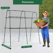 Load image into Gallery viewer, Lightweight and Sturdy A-Frame Trellis for Peas &amp; Cucumbers - Easy Setup