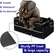 Load image into Gallery viewer, Waterproof Trunk Organizer with Reflective Stripe - 3 Compartments, Heavy Duty