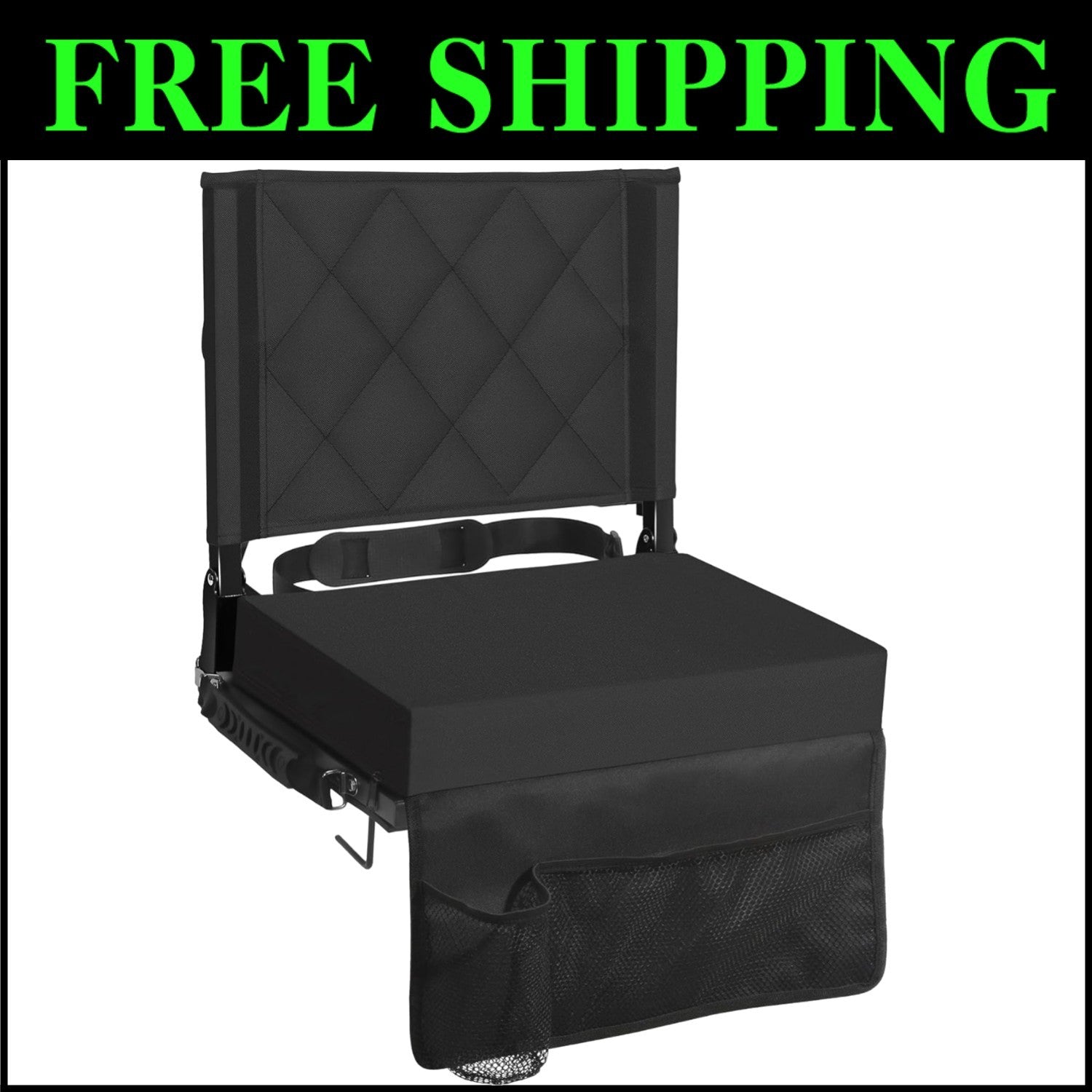 Foldable Bleacher Seats with Back Support – Lightweight, Durable & Comfortable