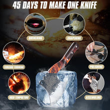 Load image into Gallery viewer, High Carbon Steel Bone Chopper with Pear Wood Handle - Ultimate Butcher Knife