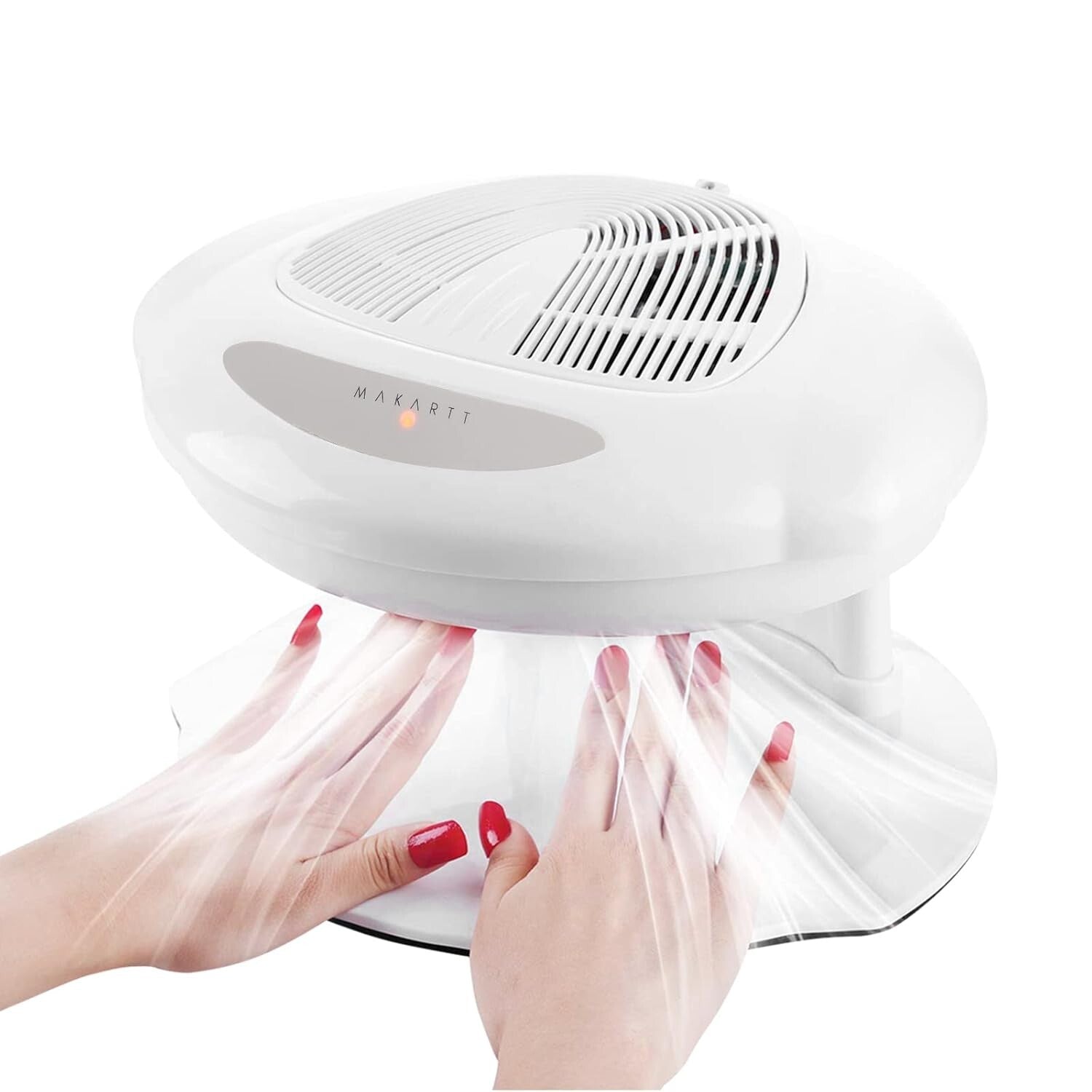 400W Air Nail Dryer with Automatic Sensor - Warm & Cool Options for Home & Salon