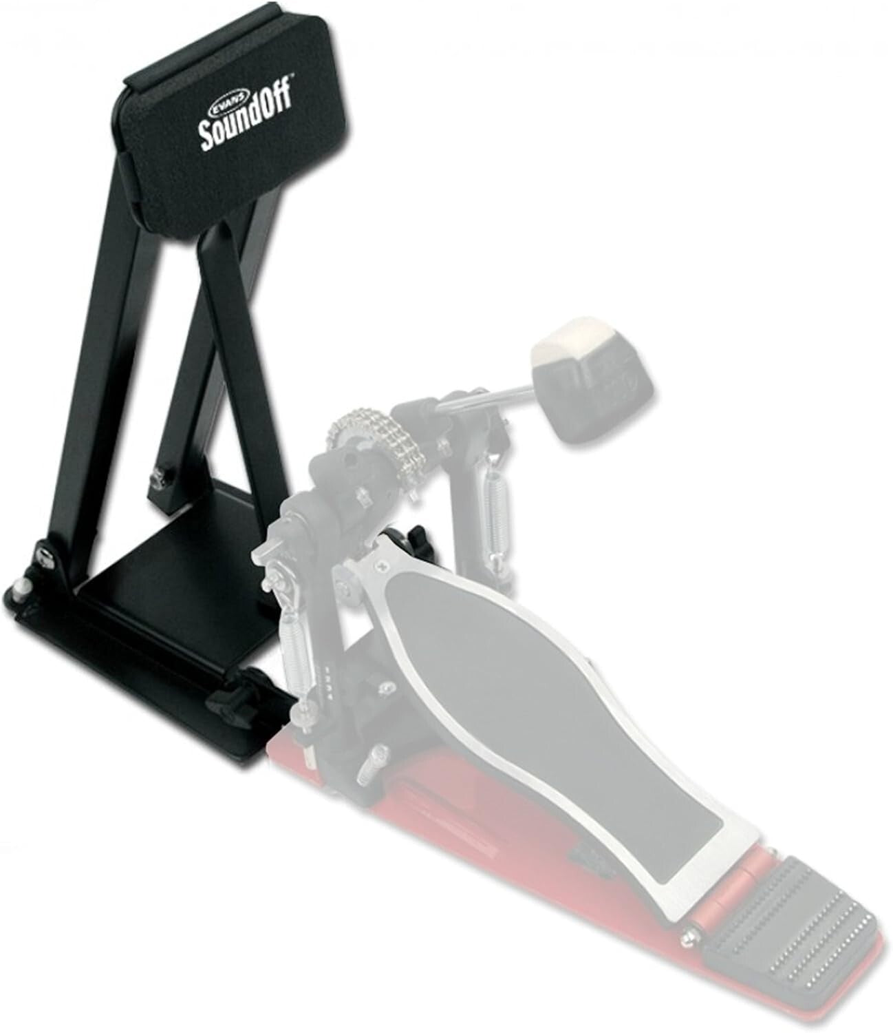 Durable RealFeel Practice Pad for Bass Pedals - Acoustic Substitute for Drummers