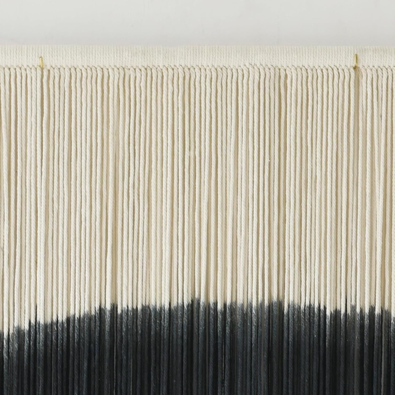 Large Bohemian Tie-Dye Macrame Wall Hanging, 57''W*35''L - Eco-Friendly Art