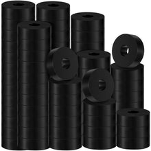 Load image into Gallery viewer, Versatile Rubber Spacer Washers 1 OD x 3/8 ID - Ideal for Home &amp; Automotive