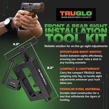 Load image into Gallery viewer, Versatile Glock Rear/Front Installation Tool for Night Vision &amp; Outdoor Use
