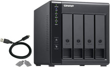 Load image into Gallery viewer, Diskless External Hard Drive with USB Type-C &amp; Hardware RAID Support - 4-Bay