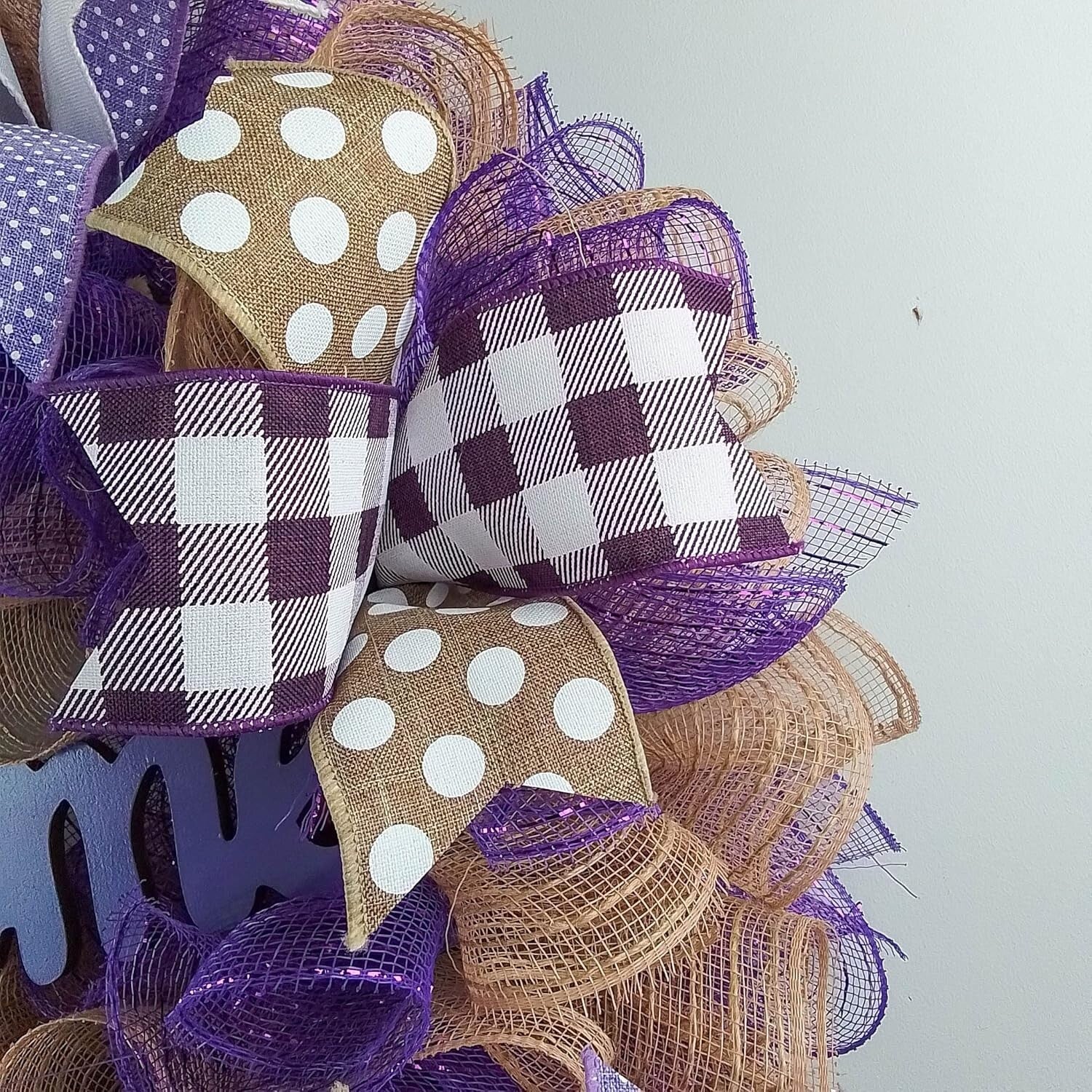 Customizable Jute Welcome Wreath - Perfect Handmade Gift for Every Occasion