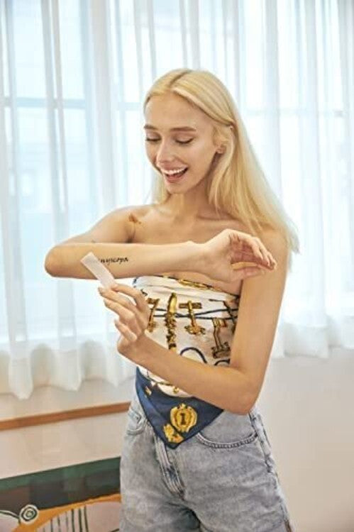 Inkjet Printable Temporary Tattoo Paper, DIY 100 Sheets - Waterproof & Skin Safe