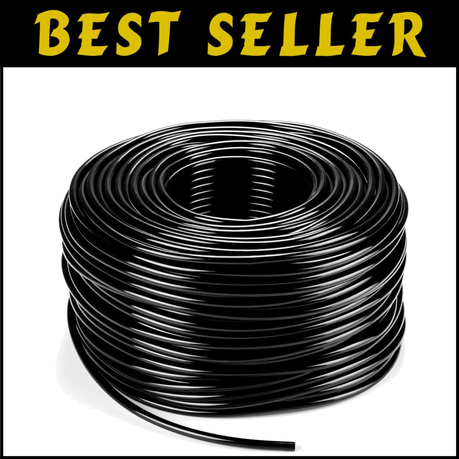 Space-Saving 1/4 Inch Drip Irrigation Tubing - Perfect for Gardens & Greenhouses