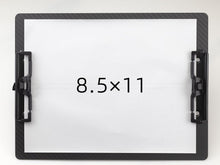 Load image into Gallery viewer, Lightweight Outdoor Carbon Fiber Clipboard - Dual Clips and Pen Holder Design