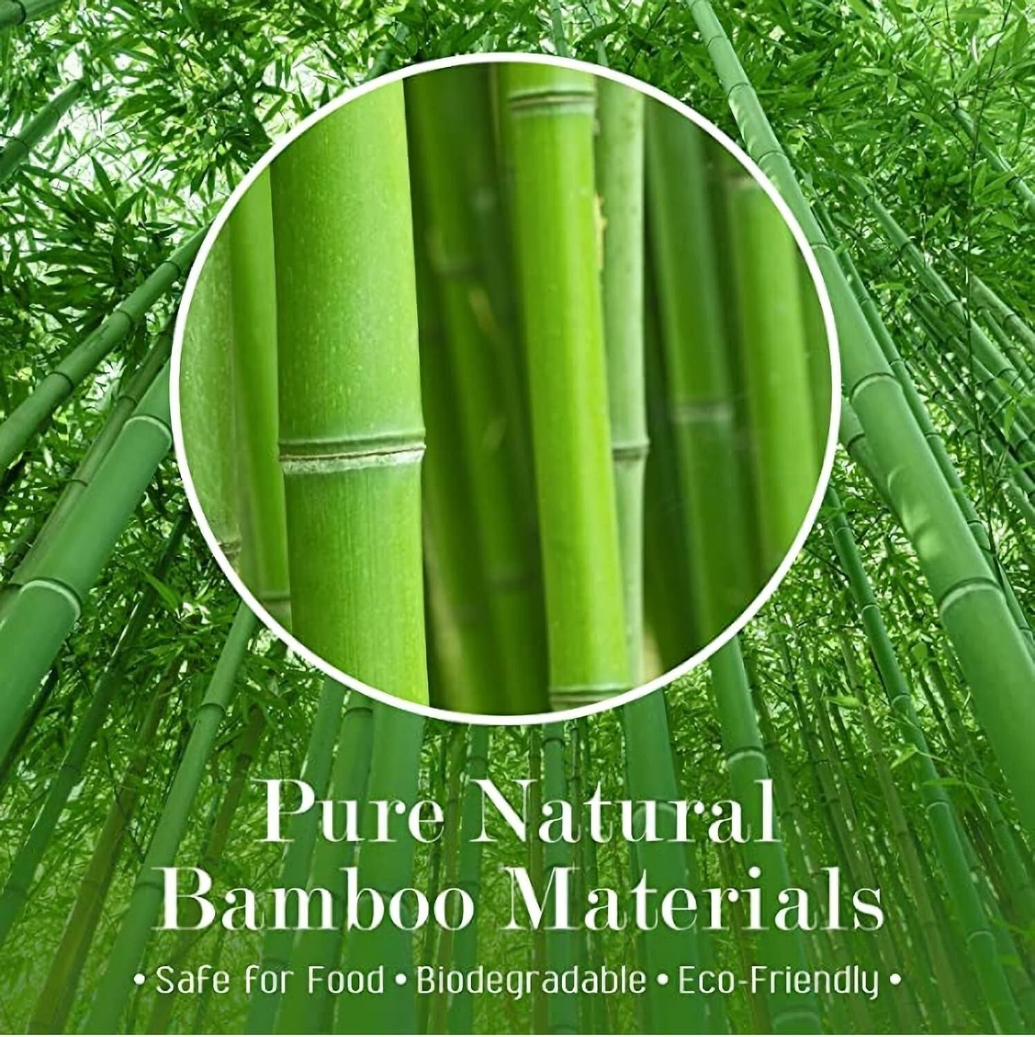 1000 Pack Eco-Friendly 6 Inch Bamboo Skewers for Elegant Cocktails & Appetizers