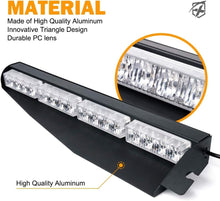 Load image into Gallery viewer, LED Emergency Visor Strobe Light Bar - 32W Caution Light for Vehicles