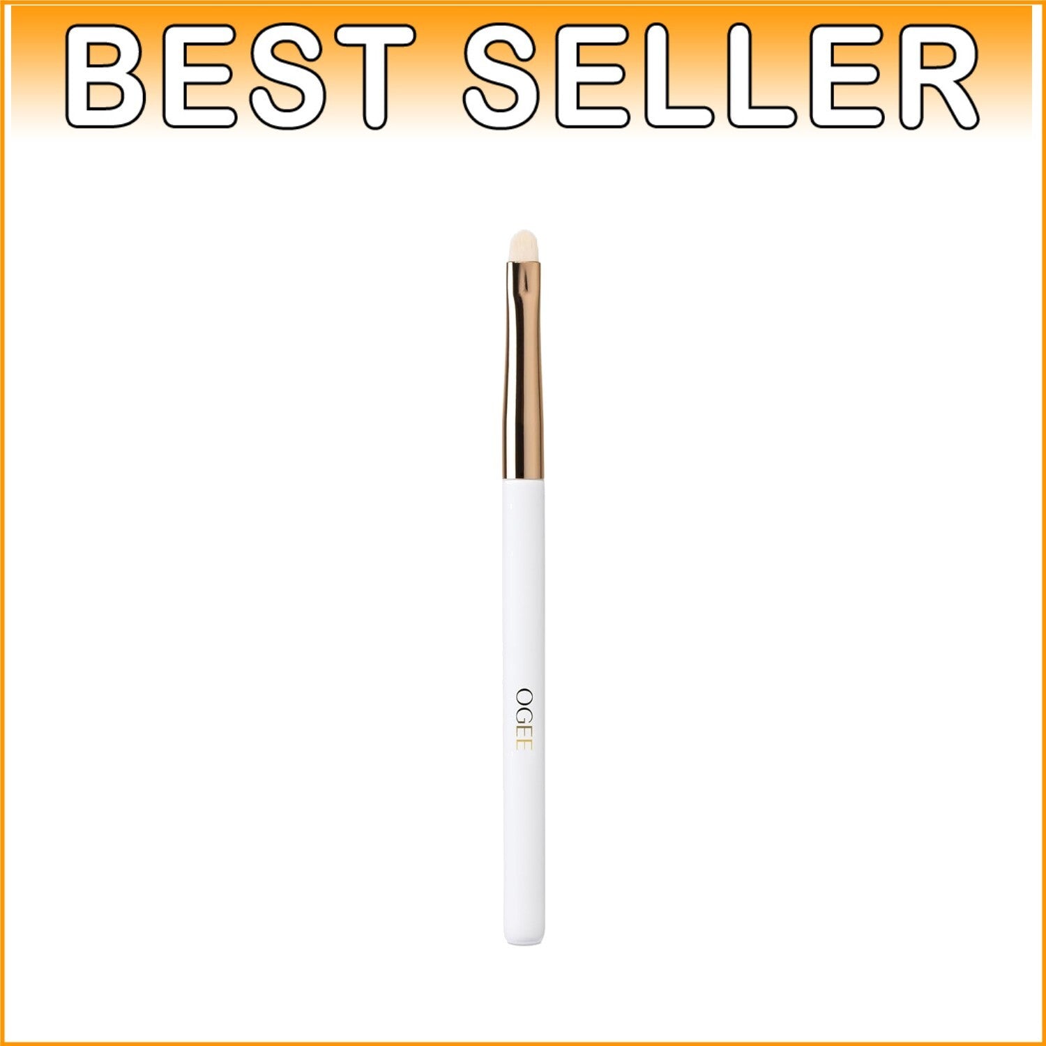 Cruelty-Free Vegan Makeup Brush with Tapered Synthetic Bristles - Durable Design