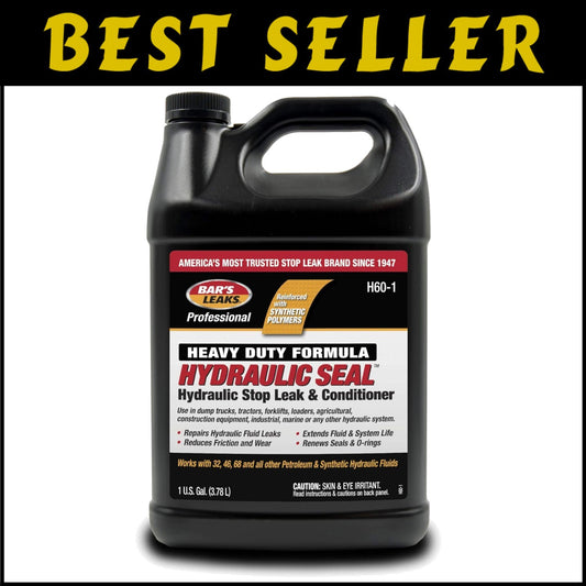 128 Fl Oz Premium Hydraulic Sealant for Construction, Farming & Marine Use