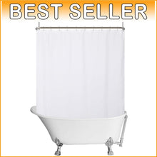 Load image into Gallery viewer, Breathable Fabric Shower Curtain - Waterproof, Stylish &amp; Machine Washable