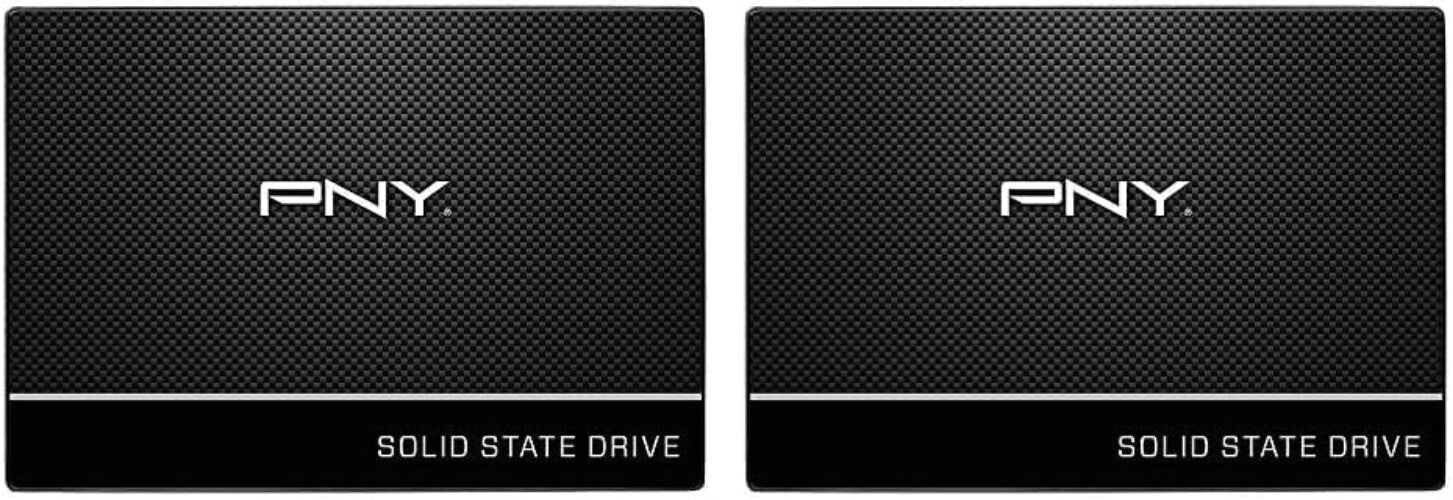 Dual 250GB SSD Pack - 2.5" SATA III for Fast Boot & Application Load Times