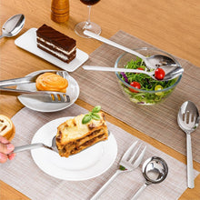 Load image into Gallery viewer, Versatile Serving Utensils Set - 12 Essential Tools in Durable Stainless Steel