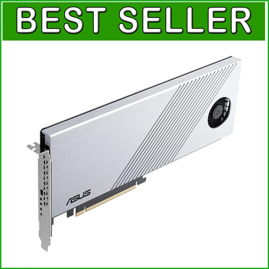 Fast PCIe 4.0 M.2 x16 Card - Supports 4x 256Gbps NVMe, Active Cooling Included