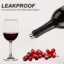 Load image into Gallery viewer, Reusable Zinc Alloy Wine Stoppers - Perfect for Kitchen &amp; Parties, Set of 50