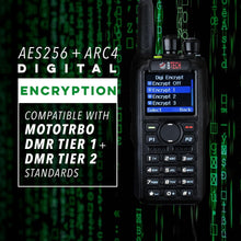 Load image into Gallery viewer, Professional Two-Way Radio - 4000 Channels DMR &amp; Analog, Bluetooth &amp; Encryption