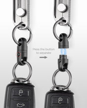 Load image into Gallery viewer, Titanium Magnetic Key Holder with Quick Release &amp; 360° Rotation for Everyday Use