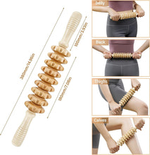 Load image into Gallery viewer, 6-in-1 Wooden Massager Kit for Body Sculpting and Lymphatic Drainage Therapy