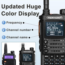 Load image into Gallery viewer, Enhanced 2nd Gen H8 GMRS Radio - Long-Range, Bluetooth, 2500mAh, 2 Pack Kit