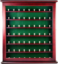 Load image into Gallery viewer, Elegant Mahogany Ball Cabinet with Acrylic Door - Wall Mount for 63 Golf Balls