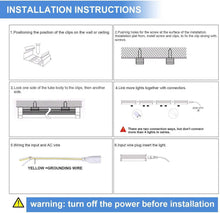Load image into Gallery viewer, Versatile 4FT LED Tube Lights: 10-Pack, 40W, 6500K - Ideal for Garage &amp; Office