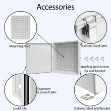 Load image into Gallery viewer, IP67 Waterproof Electrical Box - Hinged Cover with Stainless Steel Latch, 24....