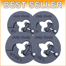 Load image into Gallery viewer, 1.25 lb Weight Clips - Boosts Dumbbell Kettlebell Barbell Training with 2.5 lbs
