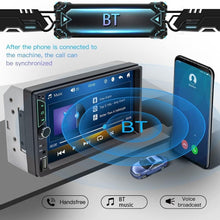 Load image into Gallery viewer, Premium 7-Inch Car Stereo with Bluetooth Hands-Free, Backup Camera Functionality