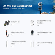 Load image into Gallery viewer, X4 360 Action Camera - 8K Resolution, Rugged Build, and AI Stabilization