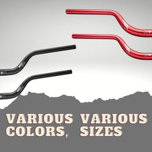 Load image into Gallery viewer, Ergonomic Aluminum Alloy High Riser Handlebar – 780mm Length, Black Finish