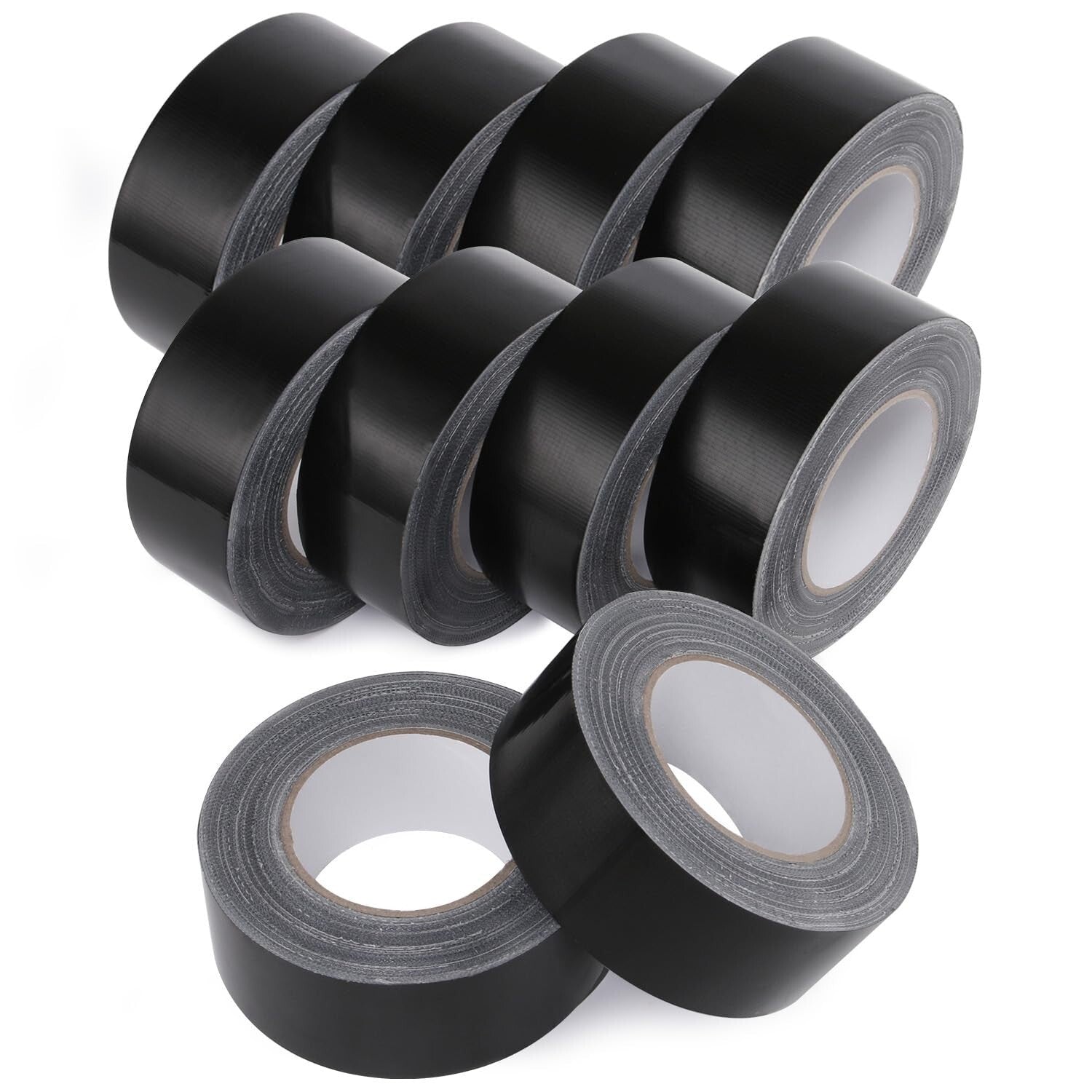 10 Rolls Heavy Duty Duct Tape | 17 Mil No Residue - Perfect for All Weather Use