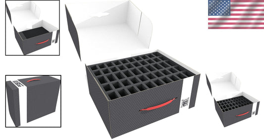 FSLB150 Storage Box for 100 Miniatures & Tanks - Organize Your Game Collection