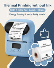 Load image into Gallery viewer, Bluetooth Thermal Label Printer &amp; Portable Label Maker for Small Businesses