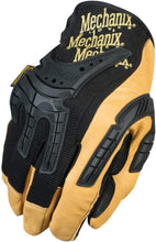 Load image into Gallery viewer, Heavy Duty Genuine Leather Work Gloves - Impact Protection in Black &amp; Brown