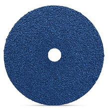 Load image into Gallery viewer, Durable 36 Grit Zirconia Sanding Discs 7" x 7/8" - 25 Pack for Angle Grinders